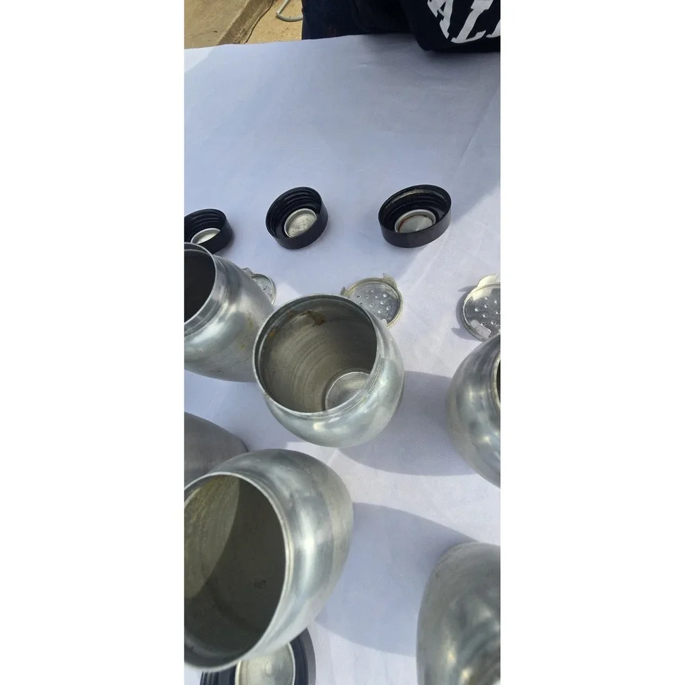 Aluminium Spice Rack set of 8 shakers by Kormex